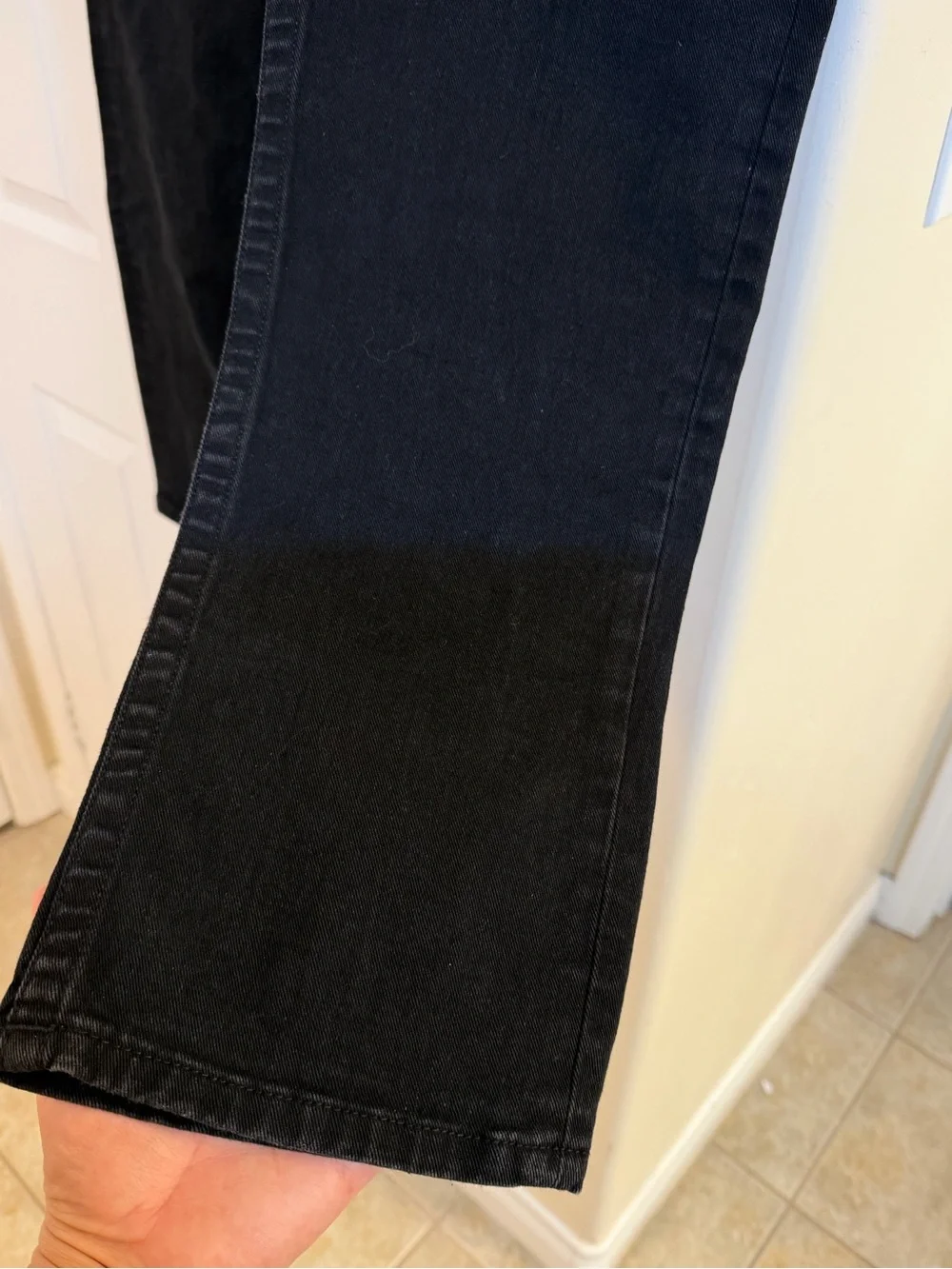 True Religion Men’s Rocco Relaxed Skinny Jeans in Black